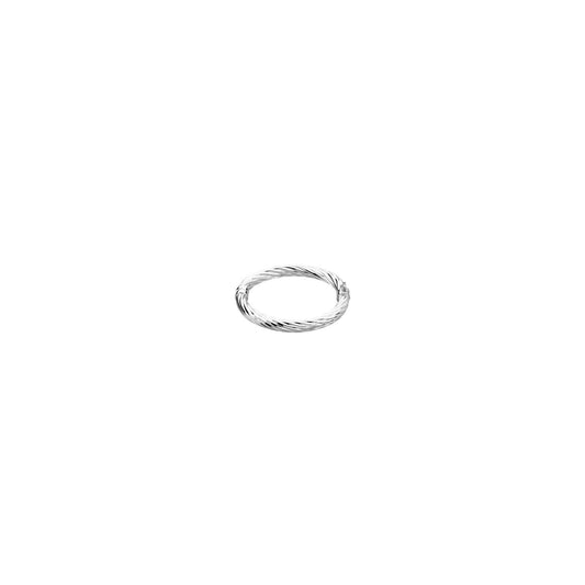 Sterling Silver Hinged Bangle 7" Bracelet
