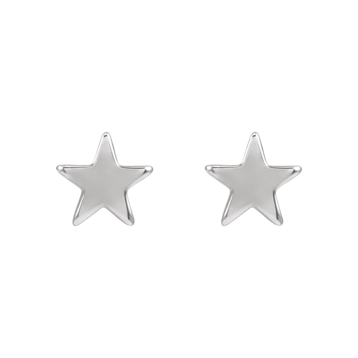 Star Friction Post & Back Earrings