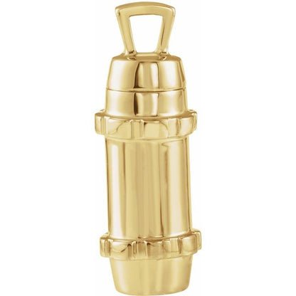 30.2x10.7 mm Cylinder Ash Holder Pendant
