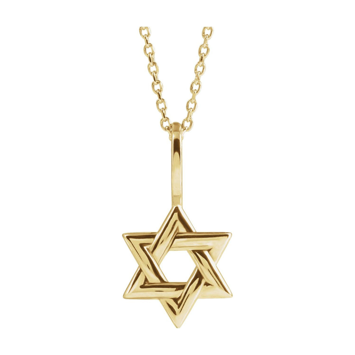 Star of David 16-18" Necklace