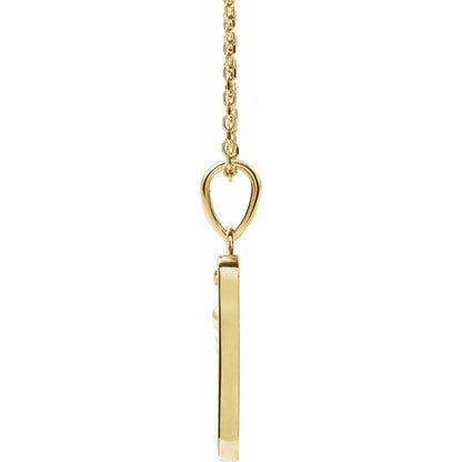 Dagger & Rose 16-18" Necklace