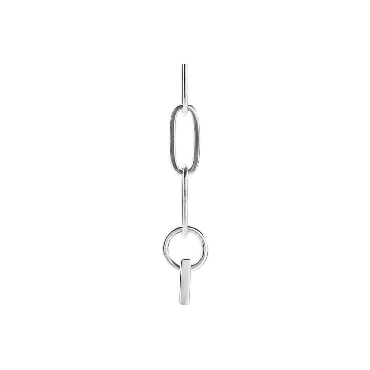 Engravable Bar 18" Necklace, 30 x 3.5 mm