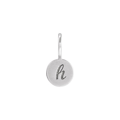 Engravable Disc Charm/Pendant