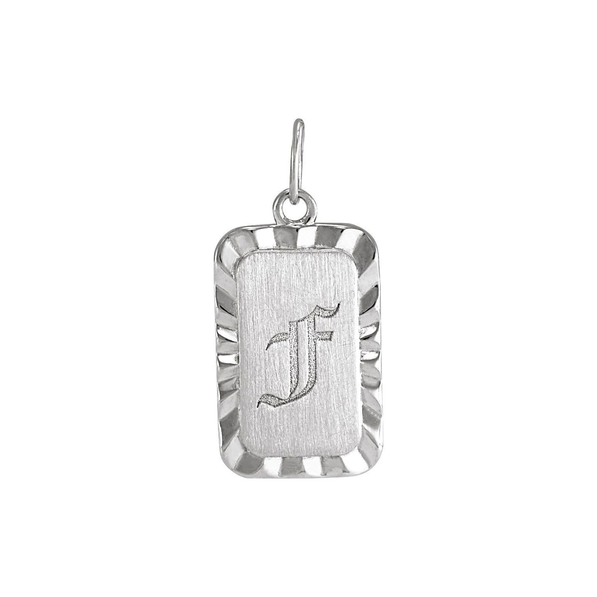 Engravable Sunburst Pendant