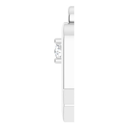 .02 CT Natural Diamond Scorpio Zodiac Dangle
