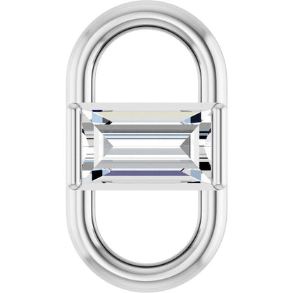 1/5 CT Lab-Grown Diamond Link, 5.53 mm x 10 mm
