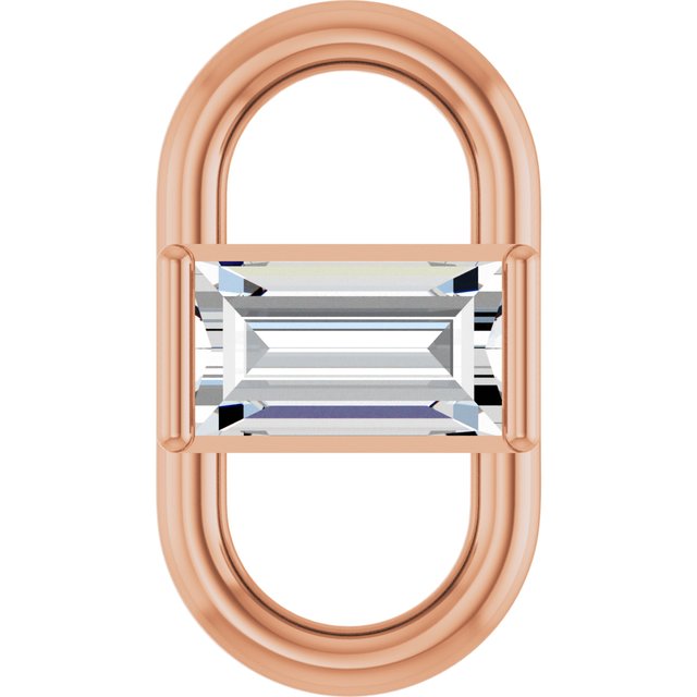 1/5 CT Lab-Grown Diamond Link, 5.53 mm x 10 mm