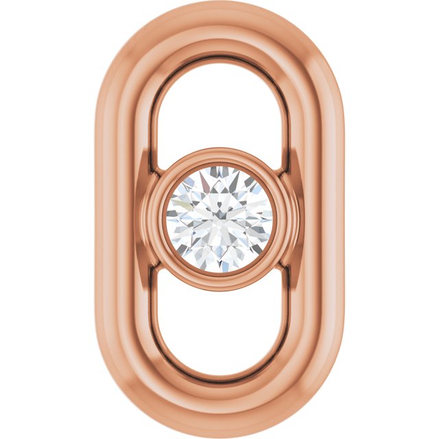 .02 CT Lab-Grown Diamond Link, 4.01 mm x 7 mm