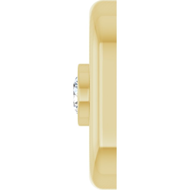 .02 CT Lab-Grown Diamond Link, 4.01 mm x 7 mm