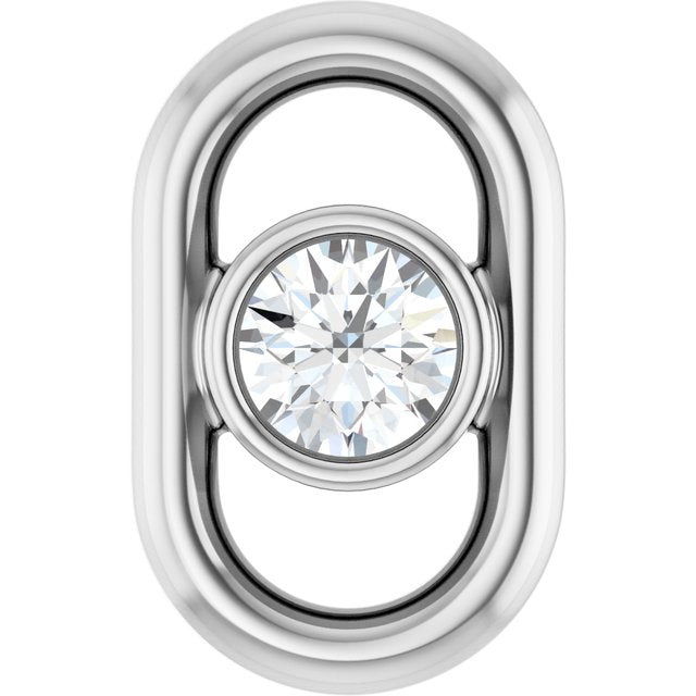 .06 CT Lab-Grown Diamond Link, 5.01 mm x 8 mm