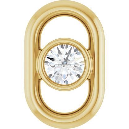 .06 CT Lab-Grown Diamond Link, 5.01 mm x 8 mm