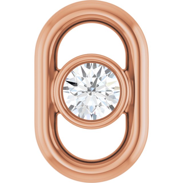 .06 CT Lab-Grown Diamond Link, 5.01 mm x 8 mm