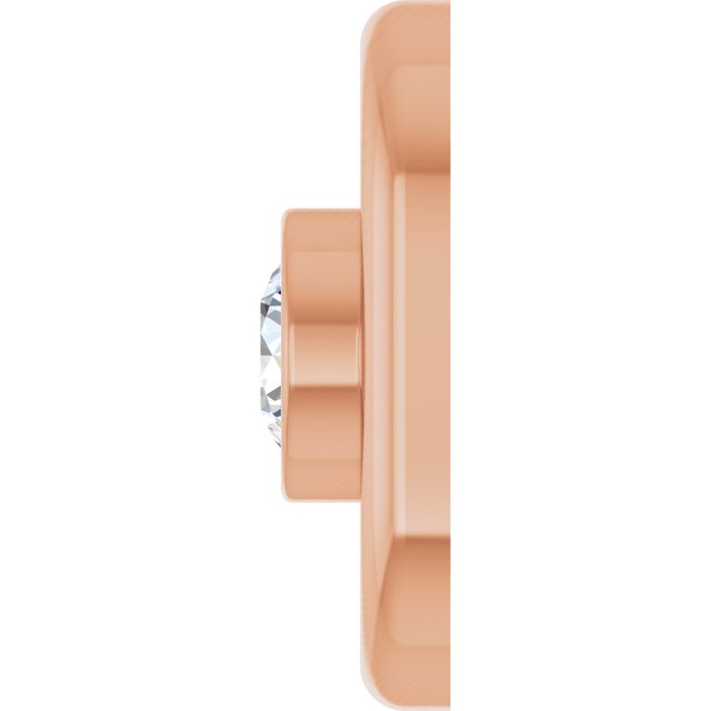 .06 CT Natural Diamond Link, 5.01 mm x 8 mm