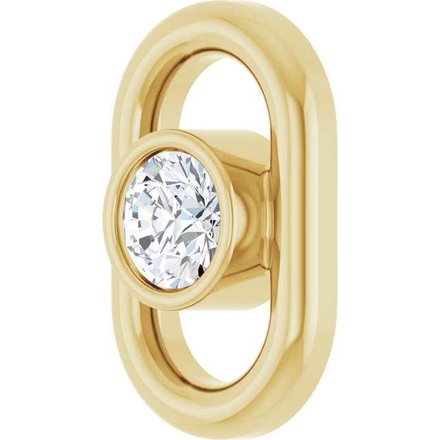 .06 CT Natural Diamond Link, 5.01 mm x 8 mm