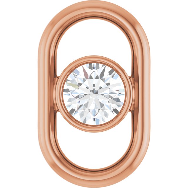 1/8 CT Lab-Grown Diamond Link, 6.01 mm x 10 mm