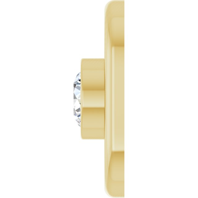 1/8 CT Lab-Grown Diamond Link, 6.01 mm x 10 mm