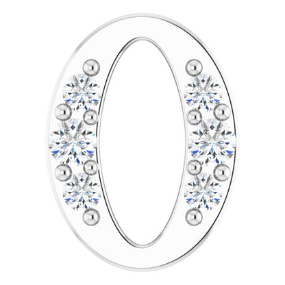 .06 CTW Lab-Grown Diamond Oval Link