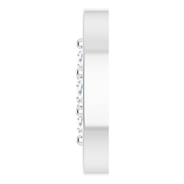 .06 CTW Lab-Grown Diamond Oval Link
