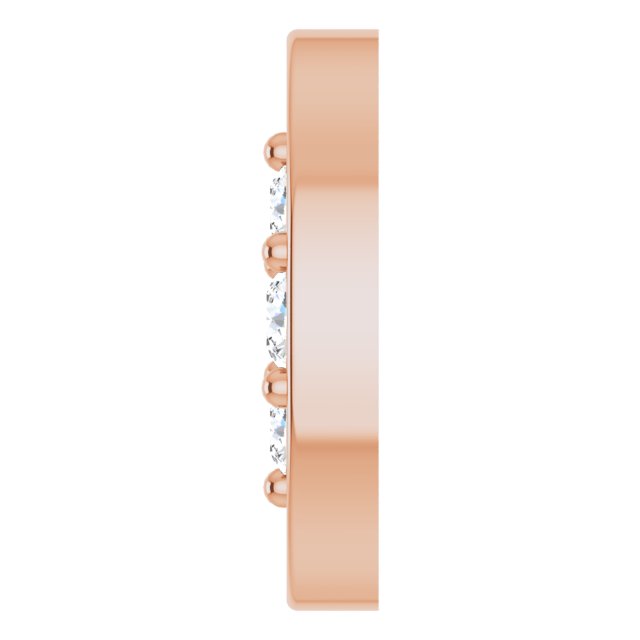 .06 CTW Lab-Grown Diamond Oval Link