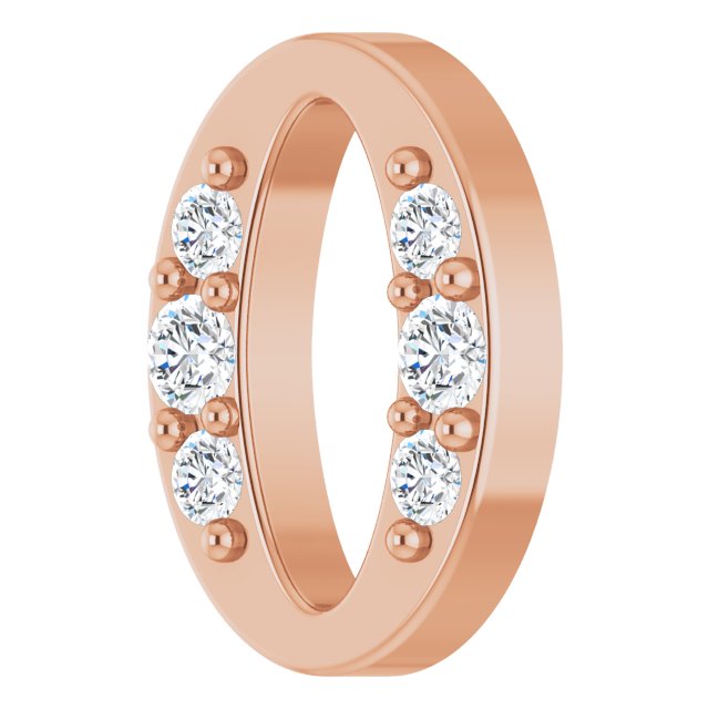 .06 CTW Lab-Grown Diamond Oval Link