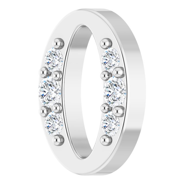 .06 CTW Lab-Grown Diamond Oval Link