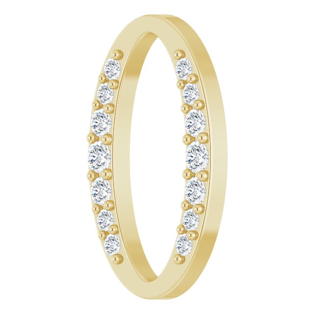 1/6 CTW Lab-Grown Diamond Oval Link