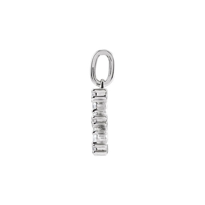 1/5 CTW Lab-Grown Diamond Initial Pendant