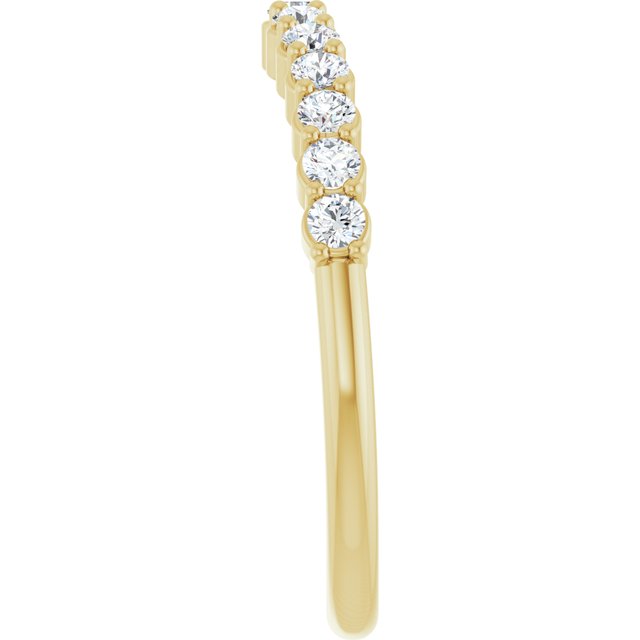 3/8 CTW Natural Diamond Matching Band, 4.04 mm