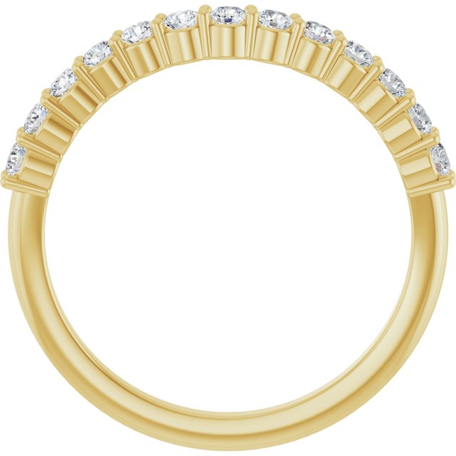 3/8 CTW Natural Diamond Matching Band, 4.04 mm