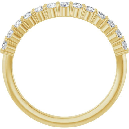 3/8 CTW Natural Diamond Matching Band, 4.04 mm