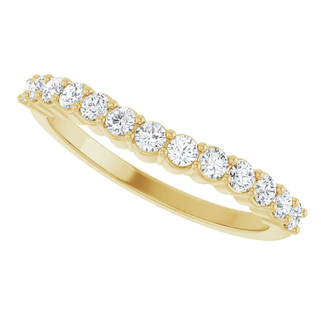 3/8 CTW Natural Diamond Matching Band, 4.04 mm