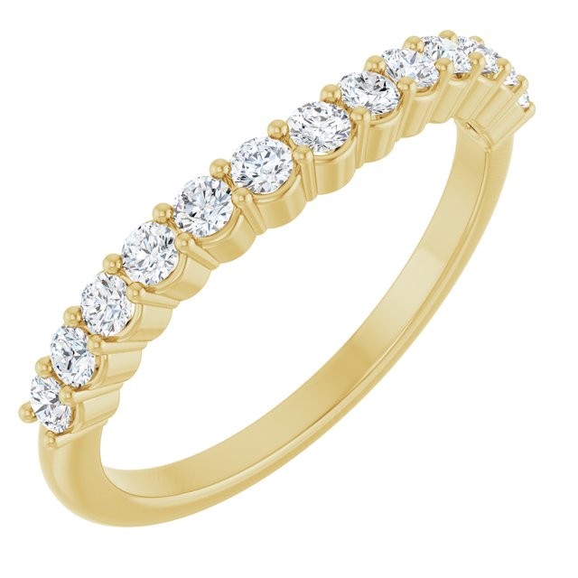 3/8 CTW Natural Diamond Matching Band, 4.04 mm
