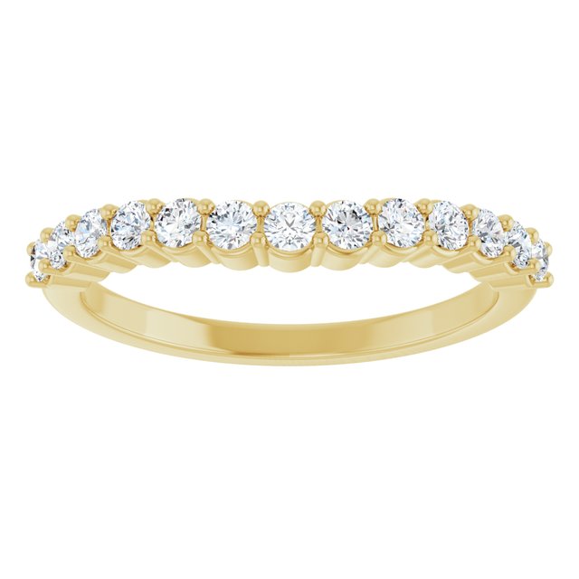 3/8 CTW Natural Diamond Matching Band, 4.04 mm