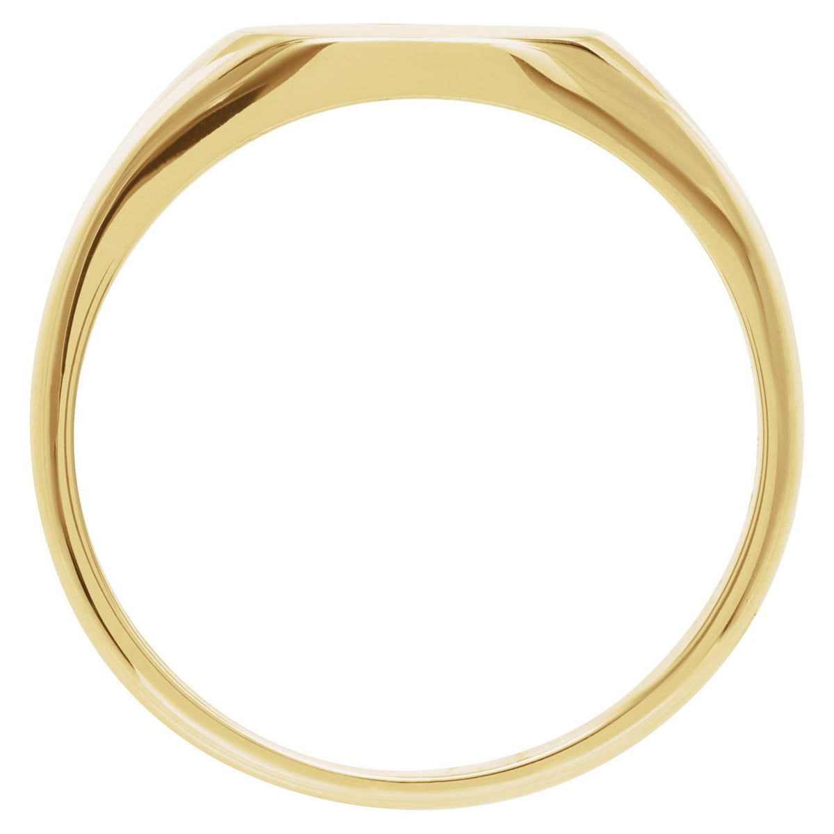 Signet Ring, 9.5 x 9.5 mm