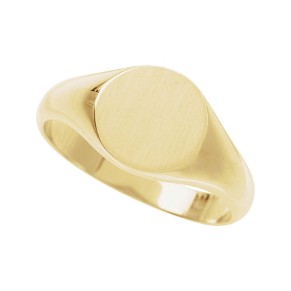 Signet Ring, 9.5 x 9.5 mm