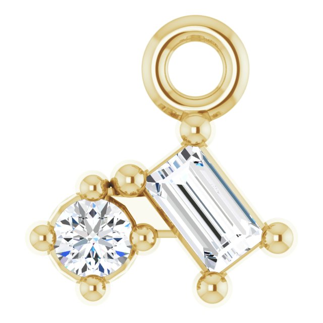 .04 CTW Lab-Grown Diamond Dangle