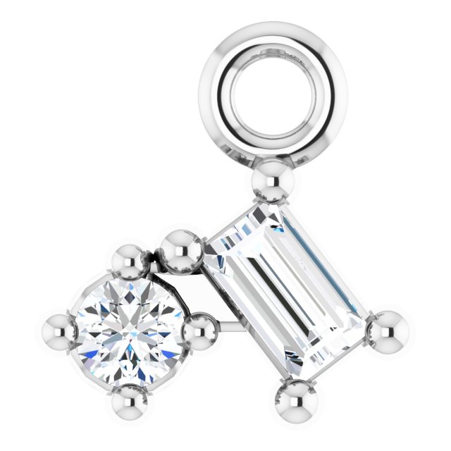 .04 CTW Natural Diamond Dangle