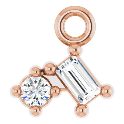.04 CTW Lab-Grown Diamond Dangle