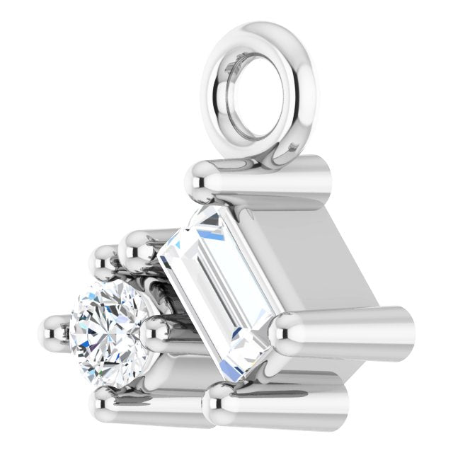 .04 CTW Lab-Grown Diamond Dangle