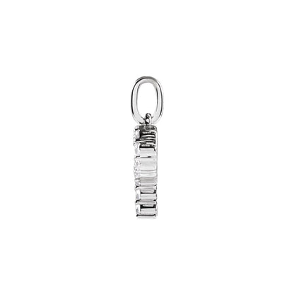 1/5 CTW Lab-Grown Diamond Initial Pendant