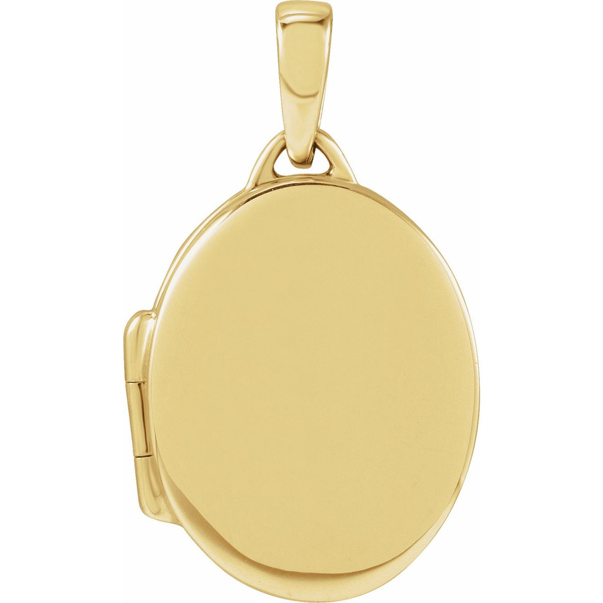 Engravable Oval Locket