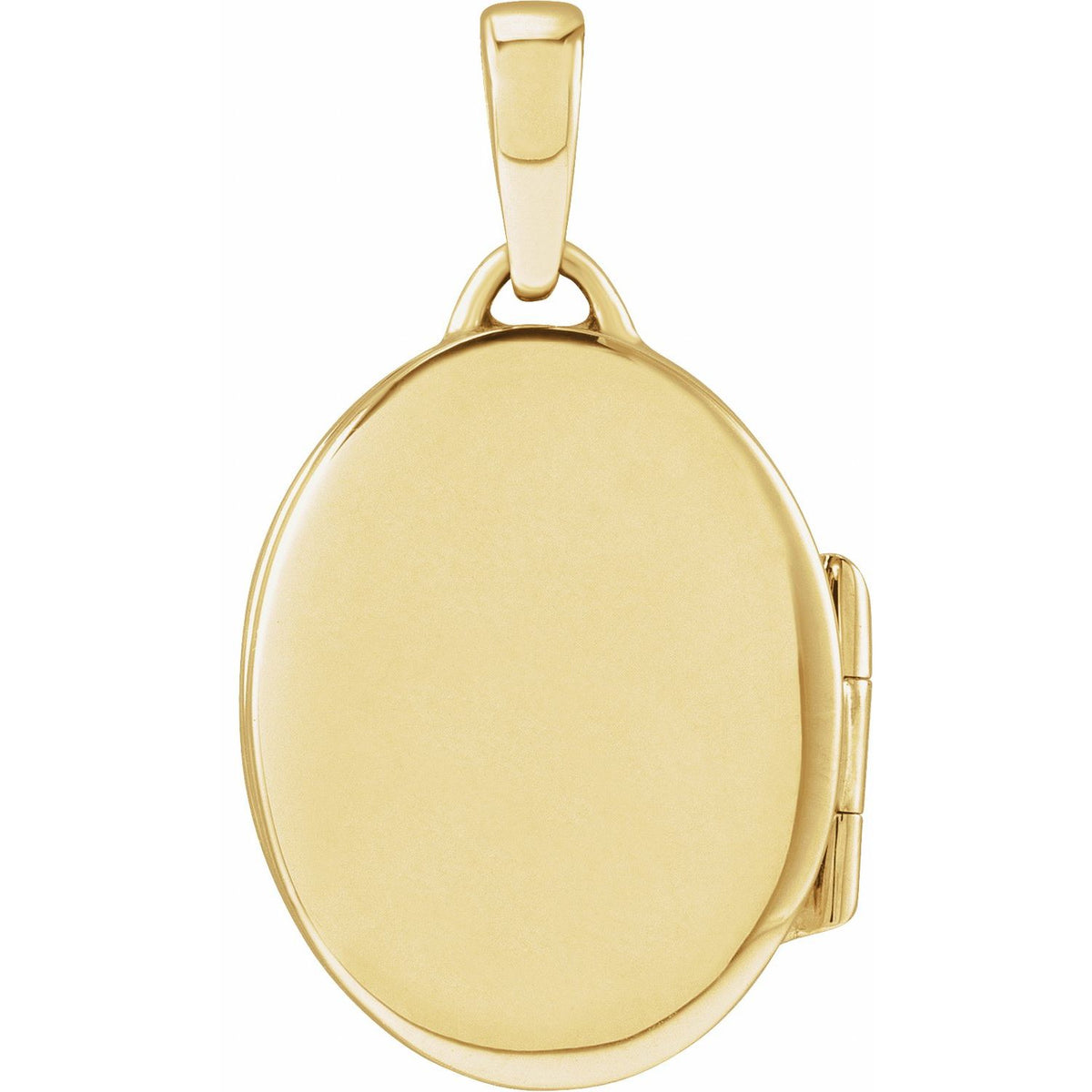 Engravable Oval Locket