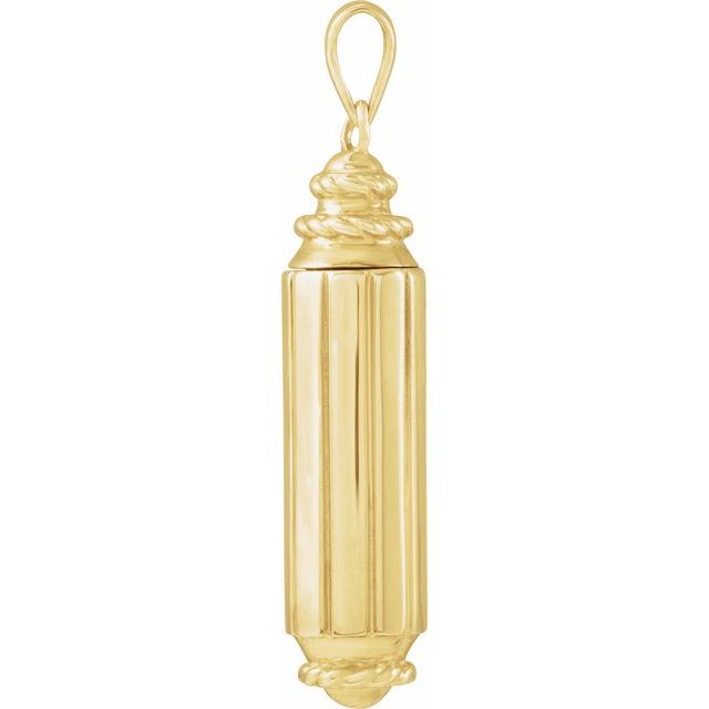 Cylinder Ash Holder Pendant