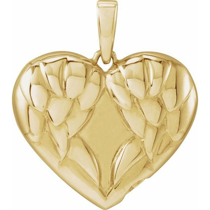 Angel Wings Heart Ash Holder