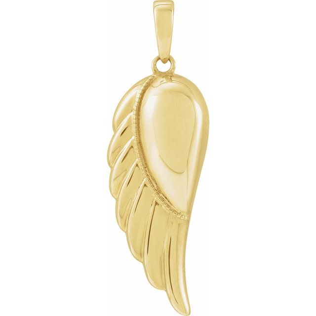 Angel Wing Ash Holder Pendant