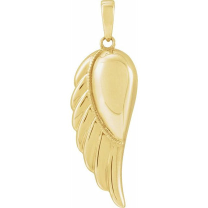 Angel Wing Ash Holder Pendant