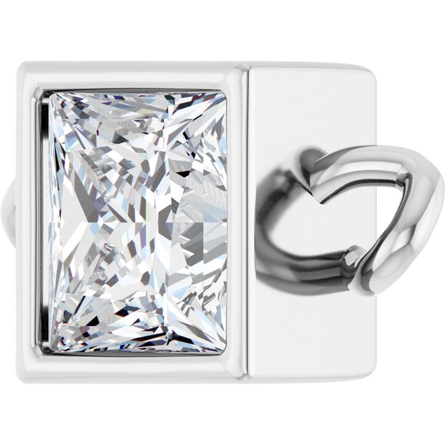 1/3 CT Natural Diamond Bezel-Set Link