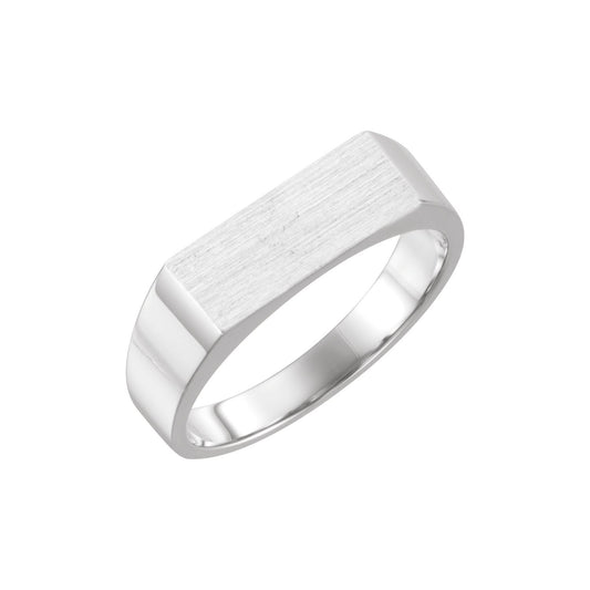 Rectangle Signet Ring