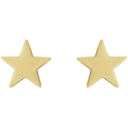 Star / Press Fit Earrings