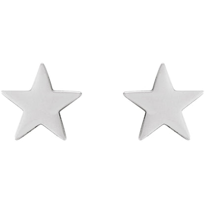 Star / Press Fit Earrings